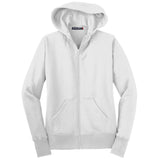 Sport-Tek L265 Women's Full-Zip Fleece Jacket with Hood