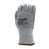 Cordova Valor™ Salt & Pepper HPPE PU Coated Gloves, ANSI A2, 1 pair