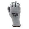 Cordova Rival™ Light Gray HPPE PU Coated Gloves, ANSI A2, 1 pair