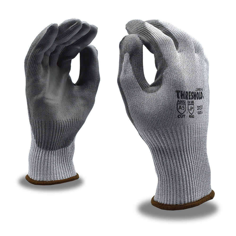 Cordova Threshold™ HPPE/Steel/Glass Fiber PU Coated Gloves, 1 pair