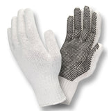Cordova Medium Machine Knit Gloves with 1-Sided PVC Dots, 1 dozen (12 pairs)