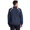 Sport-Tek JST75 Colorblock Half-Zip Wind Shirt with Slash Pockets