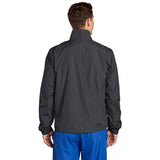 Sport-Tek JST70 Full-Zip Waterproof Jacket with Side Pockets