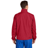 Sport-Tek JST70 Full-Zip Waterproof Jacket with Side Pockets