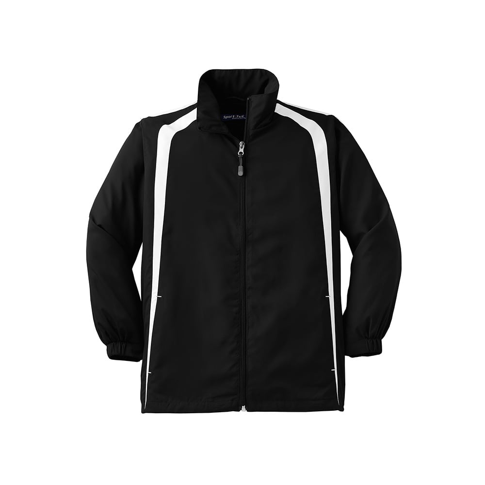 Sport-Tek YST60 Youth Colorblock Raglan Jacket with Side Pockets