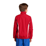 Sport-Tek YST60 Youth Colorblock Raglan Jacket with Side Pockets