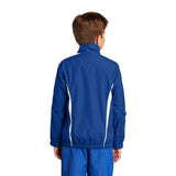 Sport-Tek YST60 Youth Colorblock Raglan Jacket with Side Pockets