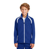 Sport-Tek YST90 Youth Raglan Tricot Track Jacket with Zippered Pockets