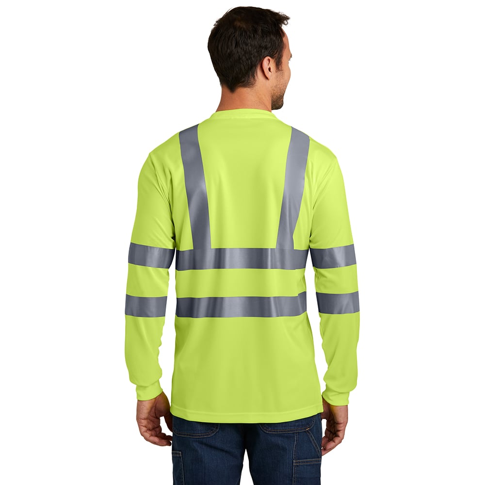 CornerStone CS409 Reflective T-Shirt with Long Sleeves