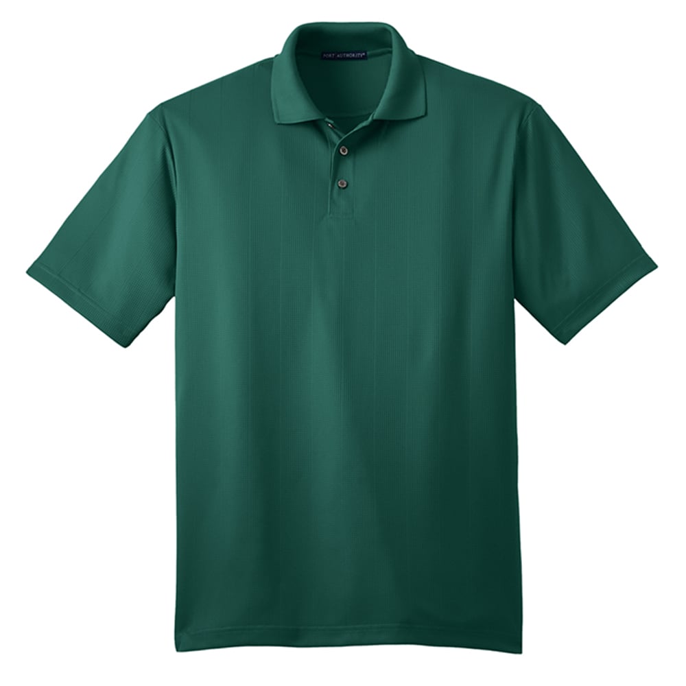 Port Authority K528 Fine Jacquard Short Sleeve Performance Polo Shirt