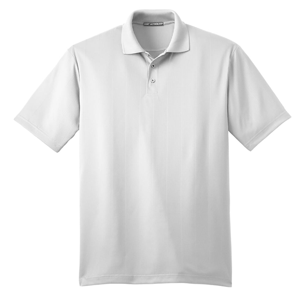 Port Authority K528 Fine Jacquard Short Sleeve Performance Polo Shirt