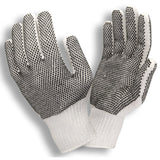 Cordova Medium Machine Knit Gloves with 2-Sided PVC Dots, 1 dozen (12 pairs)