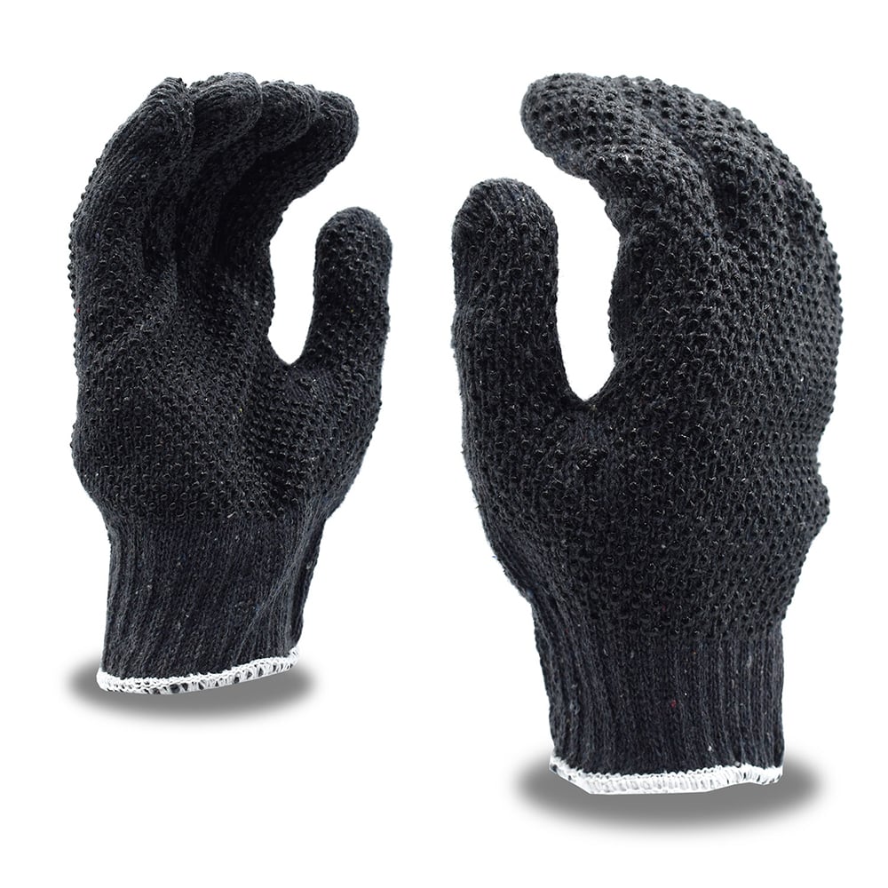 Cordova Medium Machine Knit Gloves with 2-Sided PVC Dots, 1 dozen (12 pairs)