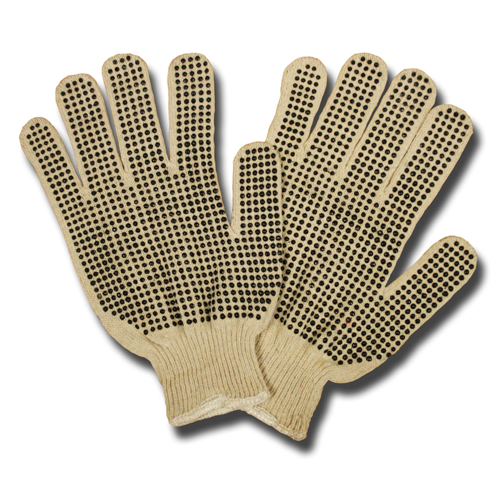 Cordova 13-Gauge Standard Machine Knit Gloves with PVC Dots, 1 dozen (12 pairs)