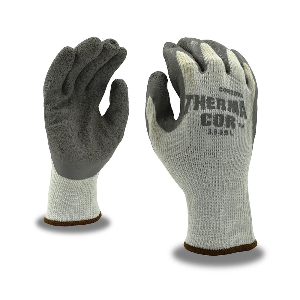 Cordova Therma-Cor™ Insulated Gloves with Crinkle Latex Coating, 1 dozen (12 pairs)