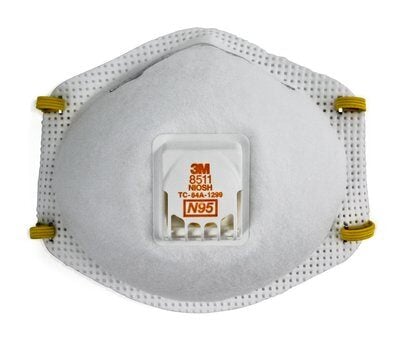 3M 8511 Disposable Respirator N95, 1 box (10 pieces) - Gorvex.com