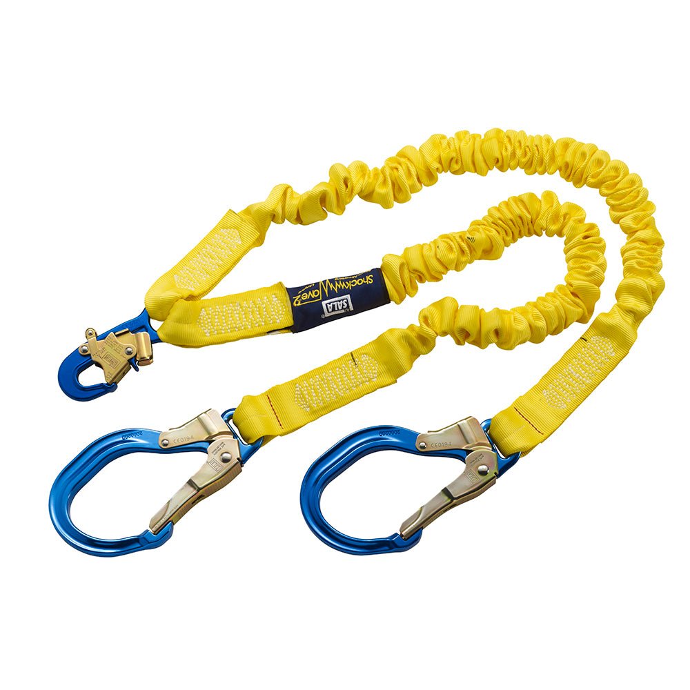 3M™ DBI - SALA™ 100% Tie - Off Shock Absorbing Lanyard, Aluminum Hook - Gorvex.com