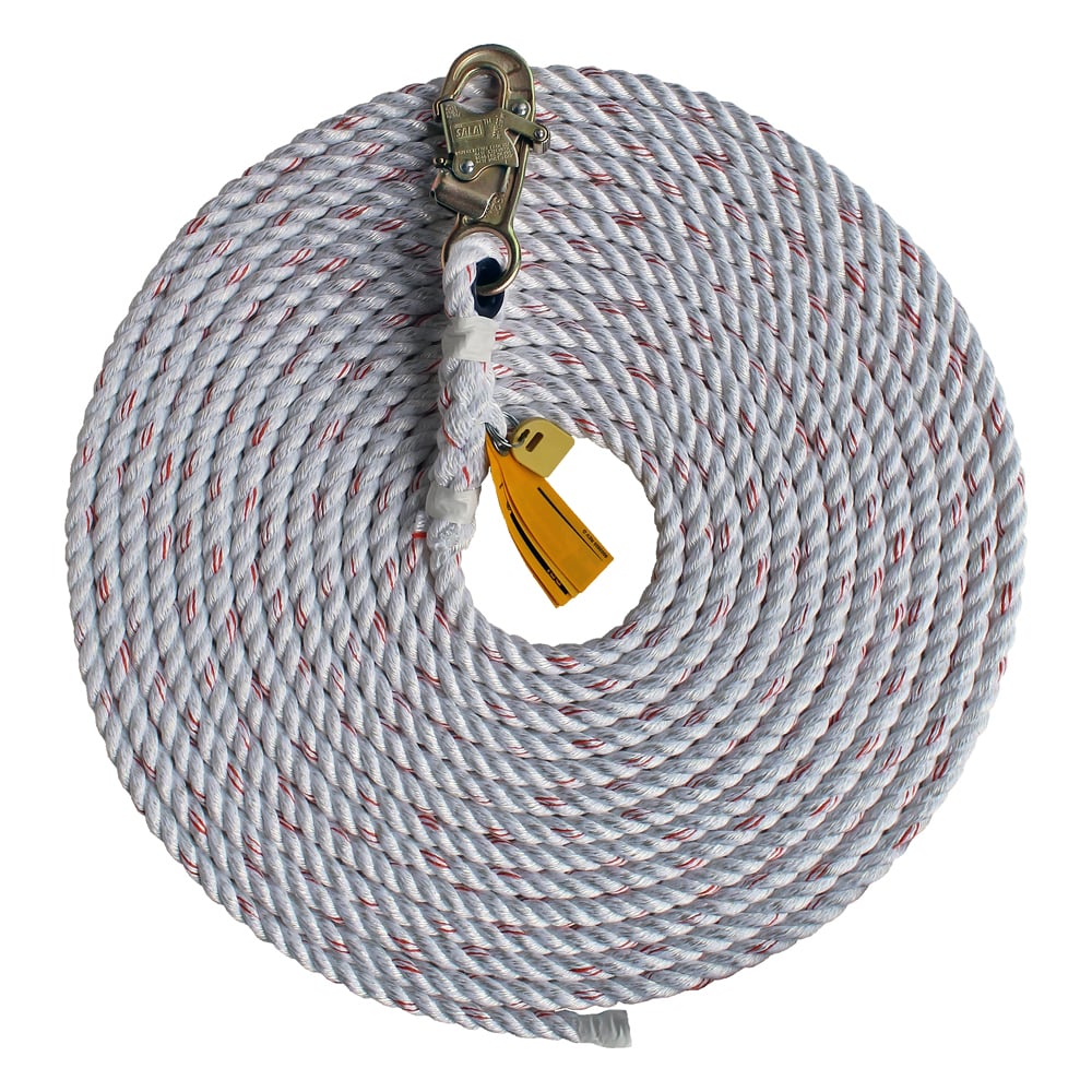 3M™ DBI - SALA™ Rope Lifeline with Snap Hook 1202794, 50 ft. - Gorvex.com