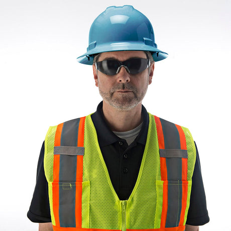 Duo Safety™ Vented Full Brim Hard Hat with 4 Point Suspension