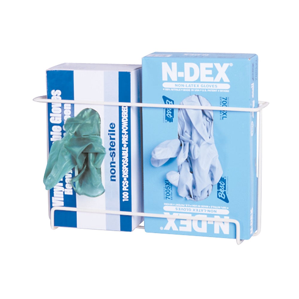 Front Dispensing Disposable Glove Rack, 2 Boxes