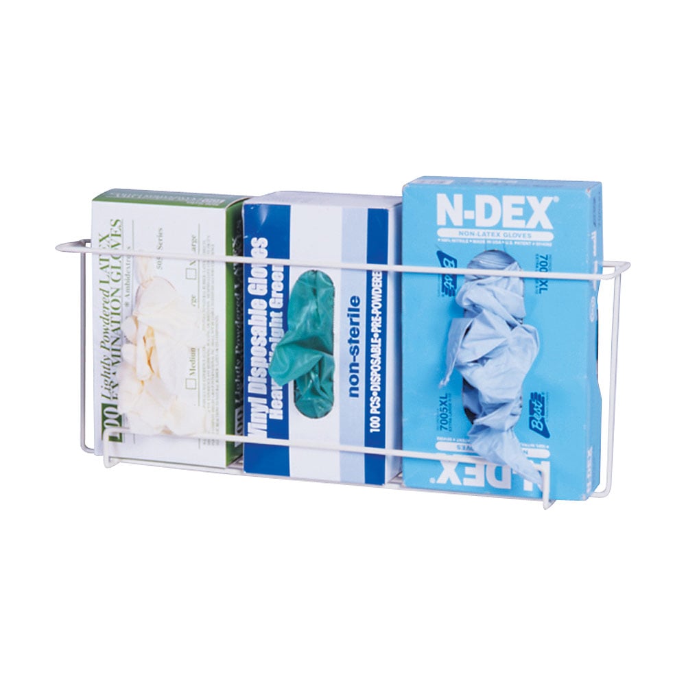 Front Dispensing Disposable Glove Rack, 3 Boxes