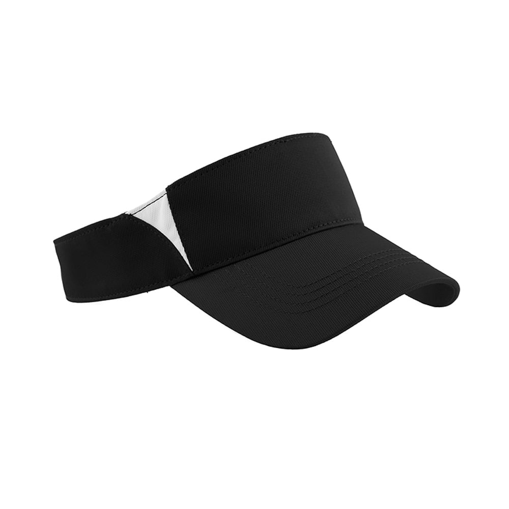 Sport-Tek STC13 Dry Zone Colorblock Adjustable Visor