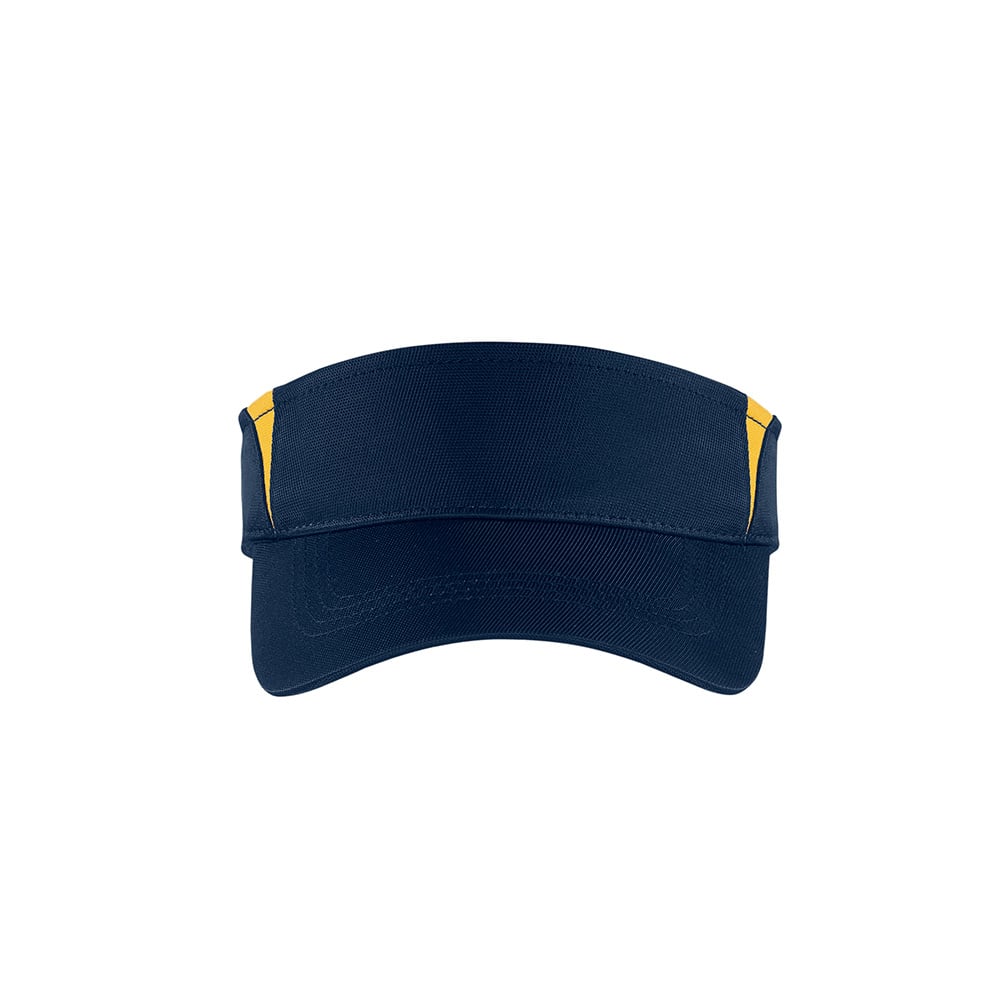 Sport-Tek STC13 Dry Zone Colorblock Adjustable Visor