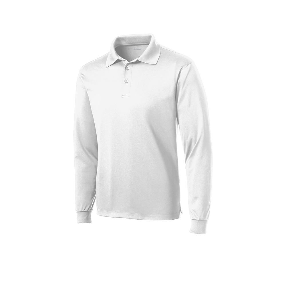 Sport-Tek ST657 Sport-Wick Micropique Long Sleeve Polo