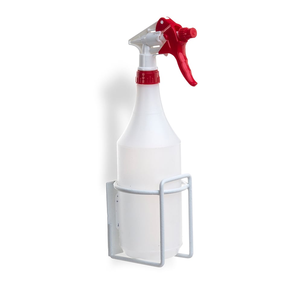 White Powder Coated Small Bottle Rack