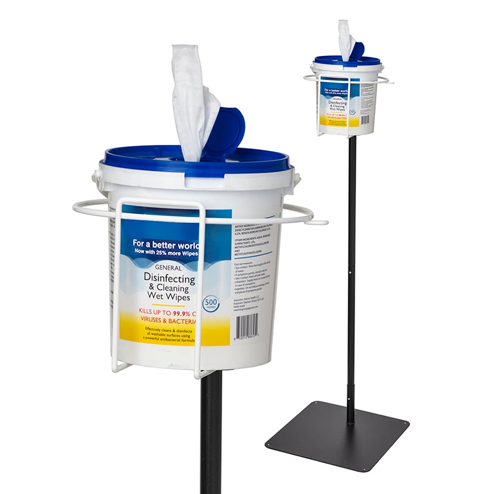 Free Standing 2 Gallon Bucket Rack