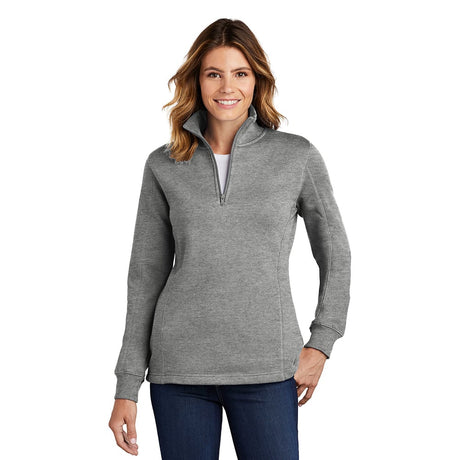 Sport-Tek LST253 Women's Fleece Quarter-Zip Sweatshirt