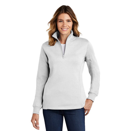 Sport-Tek LST253 Women's Fleece Quarter-Zip Sweatshirt