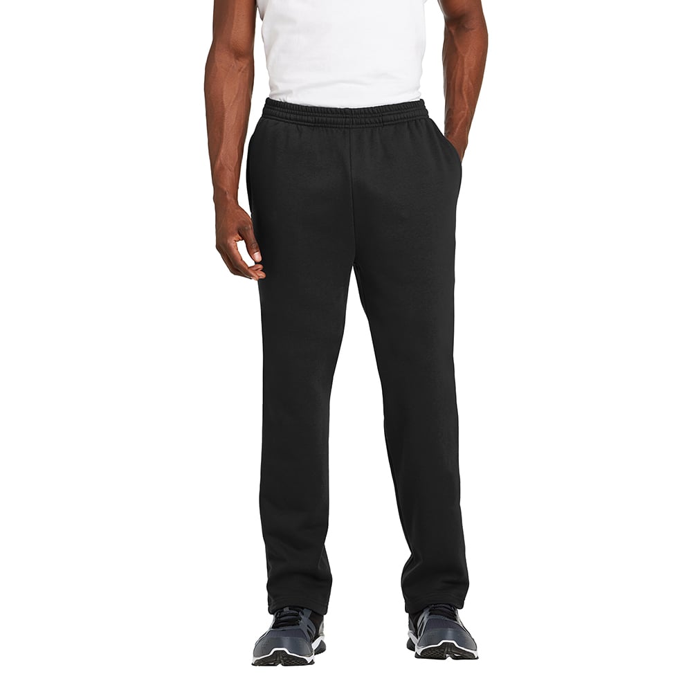 Sport-Tek ST257 Open Bottom Sweatpant with Front Slash Pockets