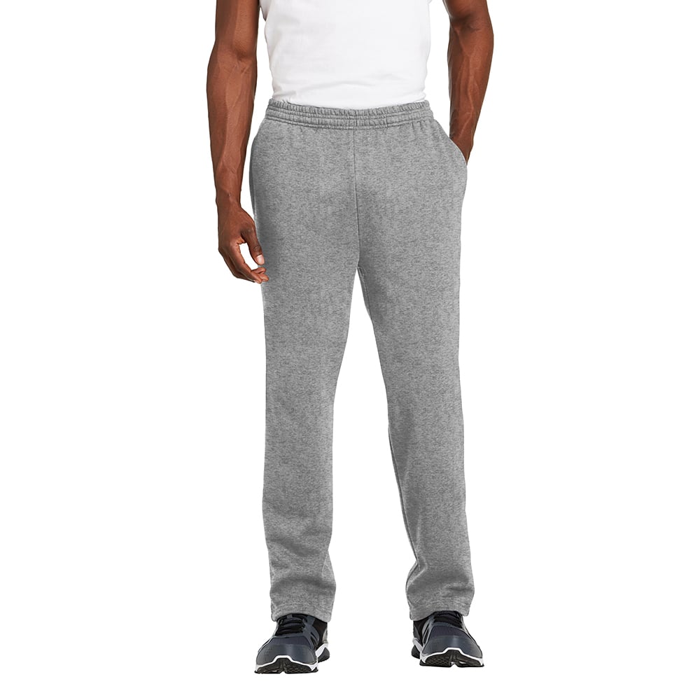 Sport-Tek ST257 Open Bottom Sweatpant with Front Slash Pockets