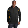 Sport-Tek F246 Tech Fleece Colorblock Sweatshirt with Hood