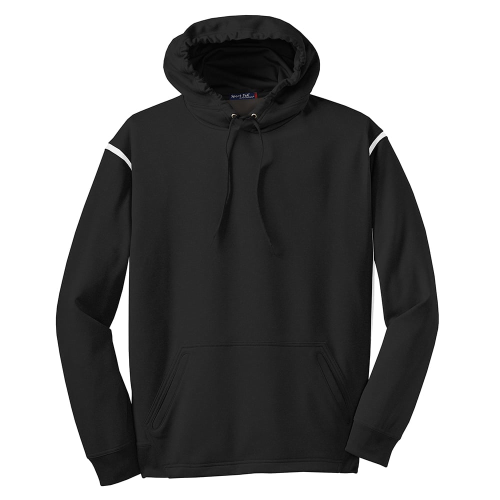 Sport-Tek F246 Tech Fleece Colorblock Sweatshirt with Hood