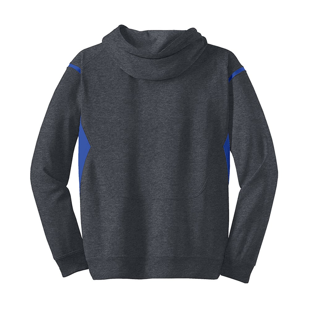 Sport-Tek F246 Tech Fleece Colorblock Sweatshirt with Hood