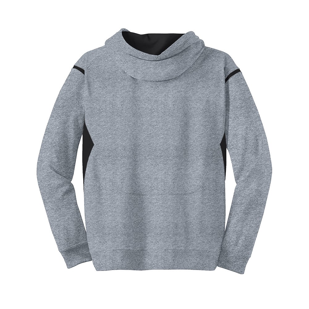 Sport-Tek F246 Tech Fleece Colorblock Sweatshirt with Hood