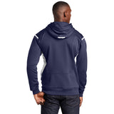 Sport-Tek F246 Tech Fleece Colorblock Sweatshirt with Hood