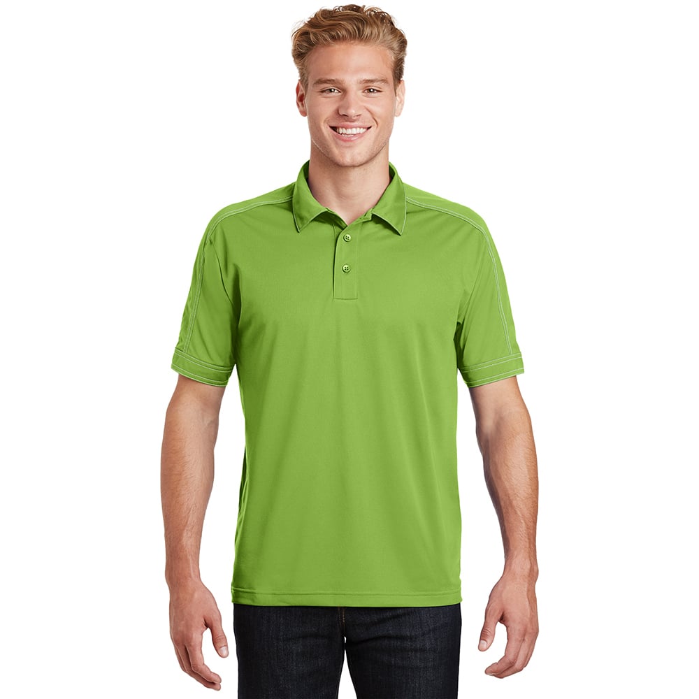 Sport-Tek ST659 Sport-Wick Micropique Polo with Contrast Stitching