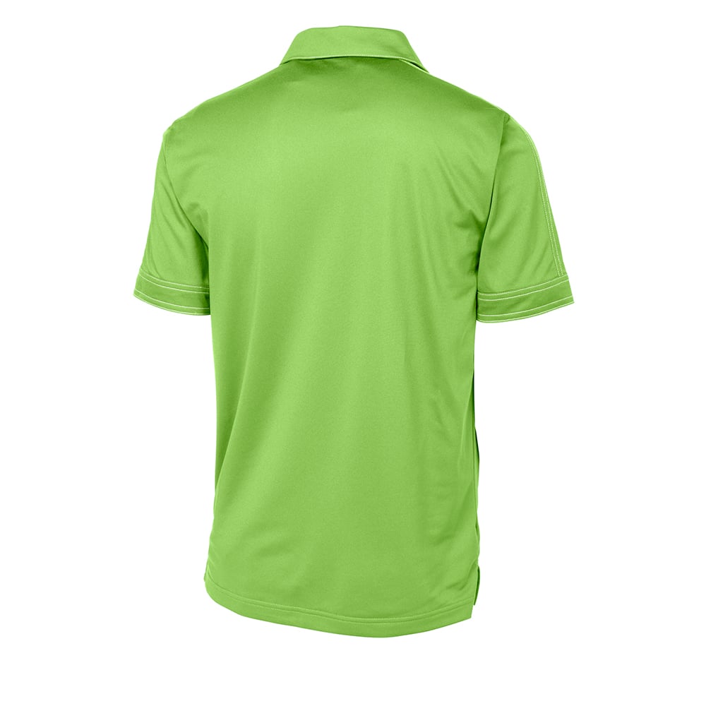 Sport-Tek ST659 Sport-Wick Micropique Polo with Contrast Stitching