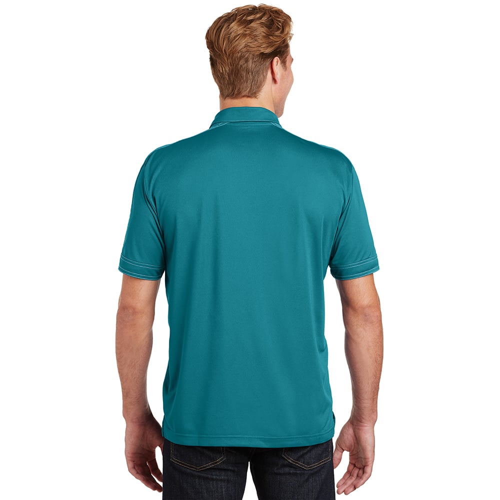 Sport-Tek ST659 Sport-Wick Micropique Polo with Contrast Stitching