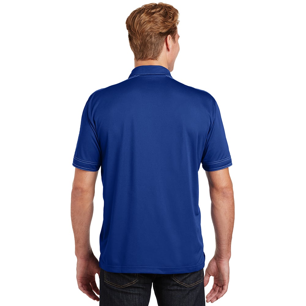 Sport-Tek ST659 Sport-Wick Micropique Polo with Contrast Stitching