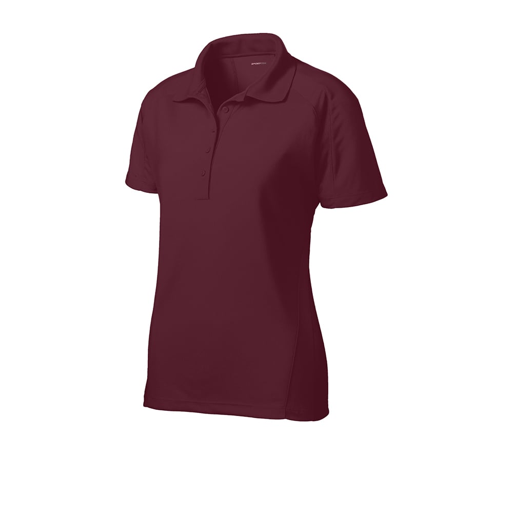 Sport-Tek L474 Dri-Mesh Women's Raglan Polo