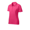 Sport-Tek L474 Dri-Mesh Women's Raglan Polo