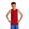 Sport-Tek YT555 Youth PosiCharge Mesh Reversible Sleeveless T-Shirt