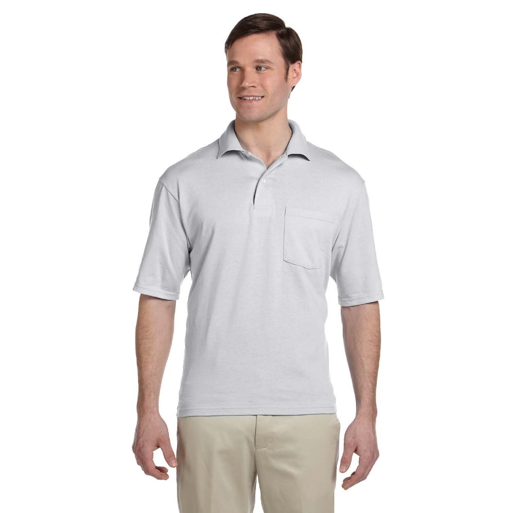 Jerzees 436P Short Sleeve SpotShield™ Polo with Pocket