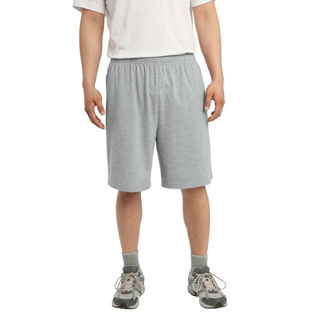 Sport-Tek ST310 Men's Jersey Knit Shorts with Side Pockets