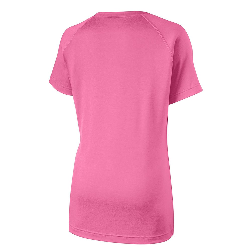 Sport-Tek LST700 Women's Moisture-Wicking V-Neck T-Shirt