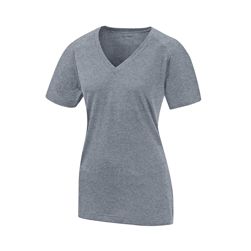 Sport-Tek LST700 Women's Moisture-Wicking V-Neck T-Shirt